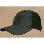Бейсболка тактическая с велкро и вентилируемой сеткой олива [STRIKE GEAR]
